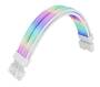Thermaltake Tt Mod 8 pin ARGB Snow Illuminated Extension Cable