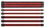 Thermaltake TtMod Sleeved PSU Extension Cable Set Red/Black