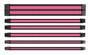 Thermaltake TtMod Sleeved PSU Extension Cable Set Pink/Black