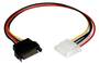 StarTech SATA to LP4 Female 12inch Power Cable Adapter