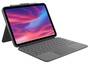 Logitech Combo Touch Tablet Case for iPad 10th Gen, Oxford Grey