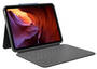Logitech Rugged Folio Keyboard Case for iPad 10th Gen, Graphite