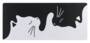 YUNZII Keynovo Desk Mat, Hug Cat
