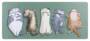 YUNZII Keynovo Desk Mat, Sleeping Cat