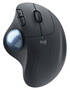 Logitech ERGO M575 Trackball Wireless Ergonomic Mouse, Graphite