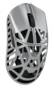 WLMOUSE Beast X Max Magnesium Wireless Gaming Mouse, Metallic Silver Side Slits