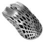 Pwnage Trinity CF Wireless Gaming Mouse, Platinum Cutout Side