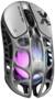 GravaStar Mercury X RGB Wireless Gaming Mouse, Interstellar Silver