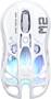 GravaStar Mercury M2 RGB Wireless Gaming Mouse, Opaline White