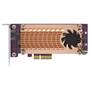 QNAP QM2-2P-244A Dual M.2 22110/2280 PCIe SSD Expansion Card