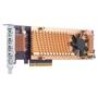 QNAP QM2-4P-384 Quad M.2 2280 PCIe 3.0 NVMe SSD Expansion Card