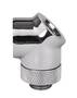 Thermaltake Pacific G1/4 45 Degree Adapter - Chrome Fitting