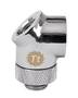 Thermaltake Pacific G1/4 45 90 Degree Adapter - Chrome Fitting