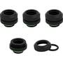 Corsair Hydro X Series Fitting XF Hardline, 4-pack, Black