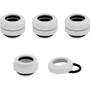Corsair Hydro X Series Fitting XF Hardline, 4-pack, White