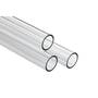 Corsair Hydro X Series XT Hardline 1m Plexiglass Tube, Clear, 3-pack