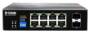 D-Link Industrial 8 Port Gigabit PoE+ Switch