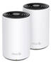 TP-Link Deco XE75 Pro Mesh WiFi 6E Router, Pack of 2