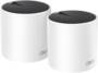 TP-Link Deco X55 Whole Home Mesh System, Pack of 2, Wi-Fi 6