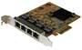 StarTech 4 Port Gigabit PCIe Adapter