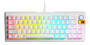 Glorious GMMK 3 HE 65 RGB White Prebuilt Mechanical Keyboard, Fox HE