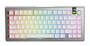 Glorious GMMK 3 PRO 75 Silver Prebuilt Wireless Mechanical Keyboard