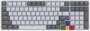 Fantech MK916 SUPER MAXFIT RGB Wireless Mechanical Keyboard, Brown SW