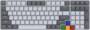 Fantech MK916 SUPER MAXFIT RGB Wireless Mechanical Keyboard, Red SW