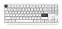 MCHOSE GX87 RGB White Wireless Mechanical Keyboard, Vintage White SW