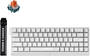 MCHOSE Ace 68 HE RGB White Mechanical Keyboard, TTC Uranus eSports SW