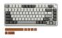 YUNZII B75 Pro RGB Grey Wireless Mechanical Keyboard, Milk Linear SW