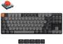 Keychron K1 V6 QMK Wireless Mechanical Keyboard, Low-Profile Red SW