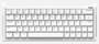 IQUNIX EZ63 RGB White HE Mechanical Keyboard, Magnetic Jade Pro SW