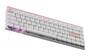 MelGeek MADE68 AIR Pink Mechanical Keyboard, TTC KOM Mini SW