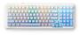 MCHOSE K99 V2 RGB Glacier Wireless Mechanical Keyboard, Icy Cream SW