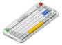 NuPhy Kick75 RGB Low Profile Wireless Mechanical Keyboard, Blush Nano Switch