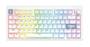 Fantech MAXFIT8 RGB White Wireless Mechanical Keyboard, Brown Tactile SW