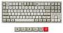 Keychron C1 Pro RGB Custom Mechanical Keyboard, Super Red Switch