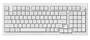 Keychron V5 Max RGB White Custom Wireless Mechanical Keyboard, Gateron Jupiter Brown Switch