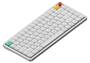 NuPhy Air75 V3 RGB Nova White Wireless Mechanical Keyboard, Low-Profile Blush Nano Switch
