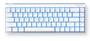 MCHOSE Ace 68 Air HE RGB Snow White Mechanical Keyboard, Mount Tai Magnetic GT Switch