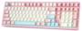 YUNZII AL98 QMK/VIA Pink Full Aluminium Mechanical Keyboard, Cocoa Cream V2 Line