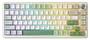 YUNZII B75 Pro RGB Matcha Green Wireless Mechanical Keyboard, Milk Linear Switch