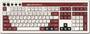 8BitDo Retro 108 Fami Edition Wireless Mechanical Keyboard, Kailh Box White V2 Switch