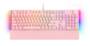 Fantech MAXPOWER II RGB Pink Mechanical Keyboard, Lemon Zest Switch