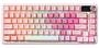 YUNZII B75 Pro Max RGB Pink Heart Wireless Mechanical Keyboard, Candy Linear Switch