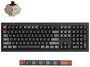 Keychron V6 Ultra 8K RGB Wireless Mechanical Keyboard, Silk POM Switch