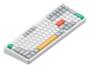 NuPhy Halo96 V2 IO RGB Ionic White Wireless Mechanical Keyboard, Blush Max Switch