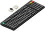 NuPhy Node100 Low-Profile RGB Ink Grey Wireless Mechanical Keyboard, Brown Nano Switch