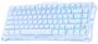 GravaStar Mercury K1 RGB SE Ice Blue Wireless Mechanical Keyboard, Custom Linear Switch